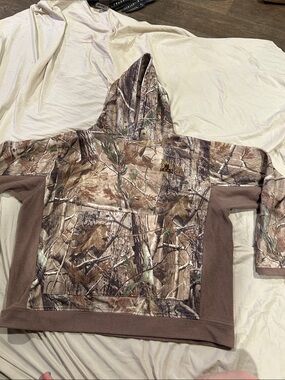 Mad Dog Gear XLarge Adult Camo Hoodie - Brown/Green